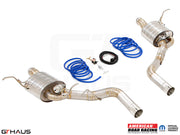 Premium performance exhaust system for 2021+ Dodge Durango Hellcat featuring stainless steel construction and electronic valve control.