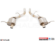 Premium exhaust system for 2021+ Dodge Durango Hellcat featuring stainless steel construction and enhanced performance.