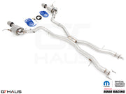Premium exhaust system for 2017+ Dodge Durango SRT8 with 6.4 HEMI V8, featuring stainless steel construction and valve control.