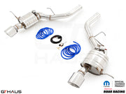Premium performance exhaust system for 2017+ Dodge Durango SRT8 with 6.4 HEMI V8, featuring stainless steel construction and electronic valve control.