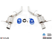 Premium exhaust system for 2017+ Dodge Durango SRT8 with 6.4 HEMI V8, featuring stainless steel construction and performance components.