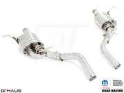 Premium performance exhaust system for 2017+ Dodge Durango SRT8 featuring stainless steel construction and enhanced sound.