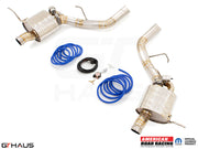 Premium performance exhaust system for 2017+ Dodge Durango SRT8 featuring stainless steel construction and electronic valve control.