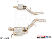 Premium exhaust system for 2017+ Dodge Durango SRT8 featuring T304 stainless steel and performance design.