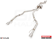Premium performance exhaust system for 2023+ Ford F-150 Raptor R, featuring stainless steel construction and enhanced sound.
