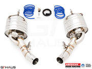 Premium performance exhaust system for 2020+ Jeep Wagoneer 3.0T V6, featuring stainless steel construction and electronic valve control.