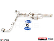 Premium performance exhaust system for Jeep Wrangler JL 2018+ Rubicon 392 with 5.7 HEMI V8, featuring stainless steel construction.