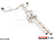 Premium stainless steel exhaust system for Jeep Wrangler Rubicon 392, enhancing performance and sound.