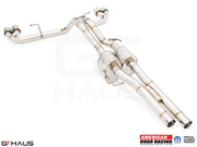 Premium stainless steel exhaust system for Jeep Wrangler JL 2018+ Rubicon 392 with 5.7 HEMI V8, enhancing performance and sound.