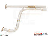 Premium 76mm front pipe for 2021-2024 RAM TRX with Velocity Chamber, designed for enhanced performance and sound.