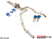 Premium exhaust system for RAM TRX 6.2L SC HEMI V8 (2021-2024) featuring stainless steel construction and electronic valve control.