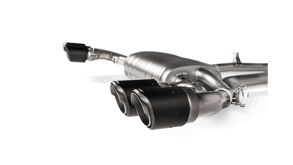 Akrapovic 19-20 BMW X3 M (F97) Slip-On Line (Titanium) w/Carbon Tips