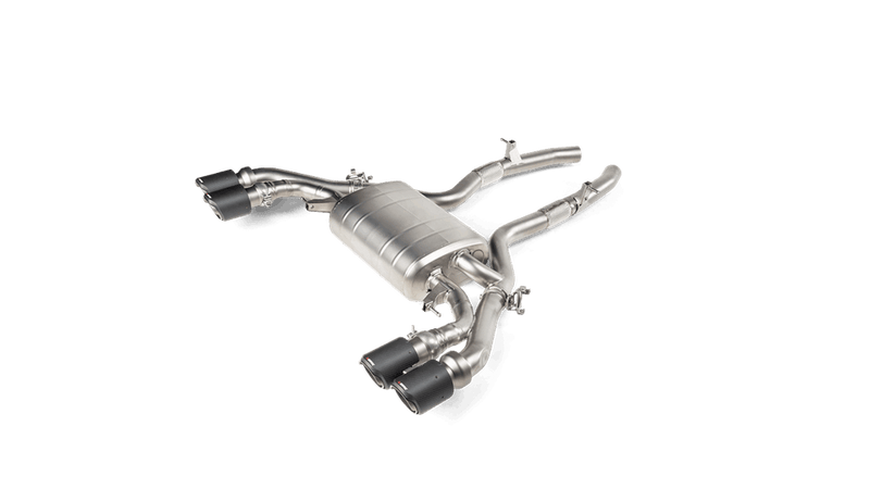 Akrapovic 19-20 BMW X4 M (F98) Slip-On Line (Titanium) w/Carbon Tips