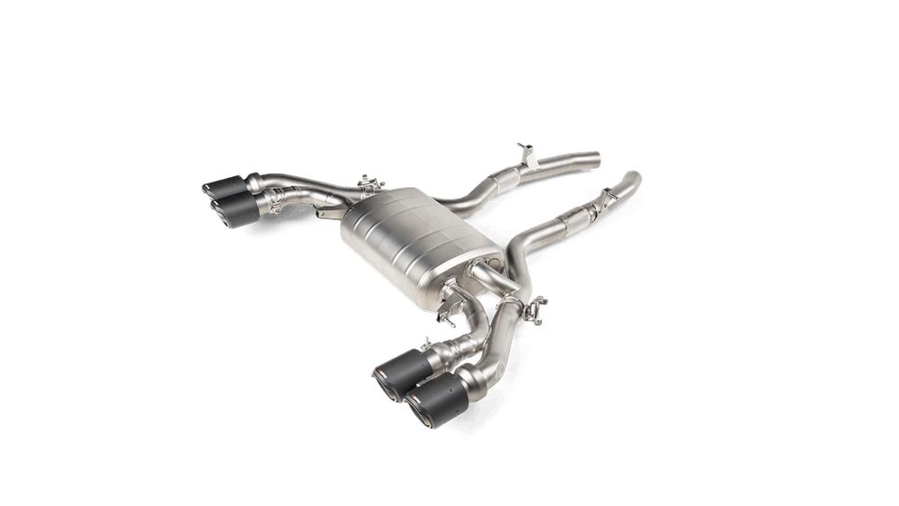 Akrapovic 19-20 BMW X4 M (F98) Slip-On Line (Titanium) w/Carbon Tips