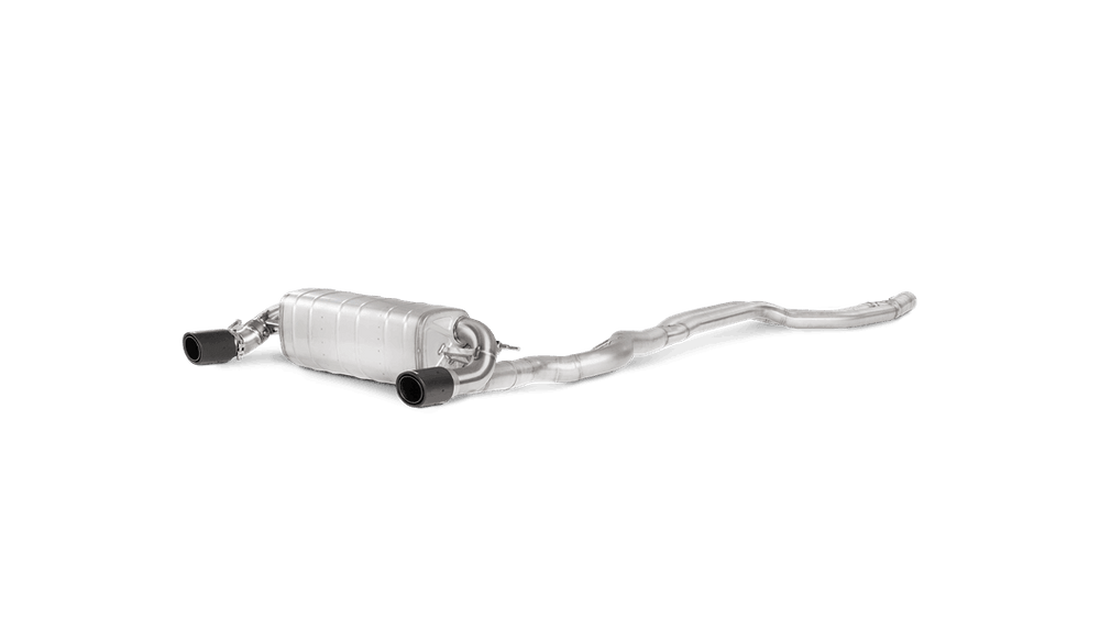 Akrapovic 16-17 BMW 340i (F30 F31) Evolution Line Cat Back (SS) w/ Carbon Tips and Link Pipe