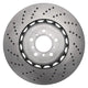 Centric Performance 12-16 F10 M5 Brake Rotor Drilled Front Right