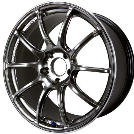 Advan RZII 18x9.5 +45 5x100 Racing Gloss Black Wheel
