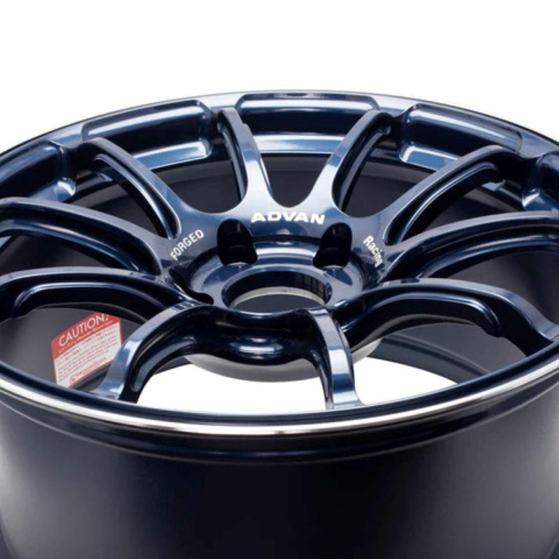 Advan RZII 19x8.5 +38 5x114.3 Racing Indigo Blue Wheel