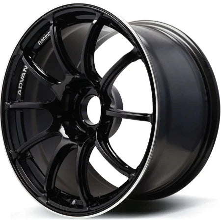 Advan RZII 18x9.0 +35 5x114.3 Racing Gloss Black Wheel