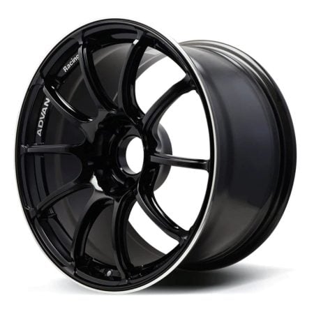 Advan RZII 18x8.5 +45 5x100 Racing Gloss Black Wheel