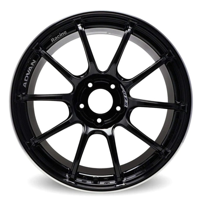Advan RZII 19x9.5 +50 5-114.3 Racing Gloss Black Wheel