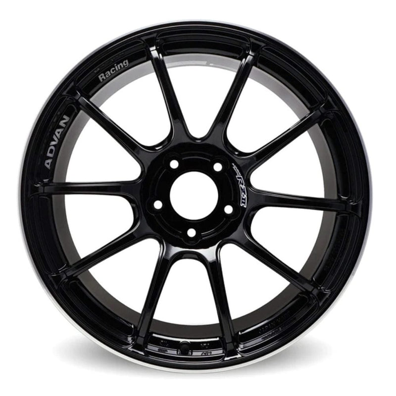 Advan RZII 19x9.5 +50 5x114.3 Racing Gloss Black Wheel