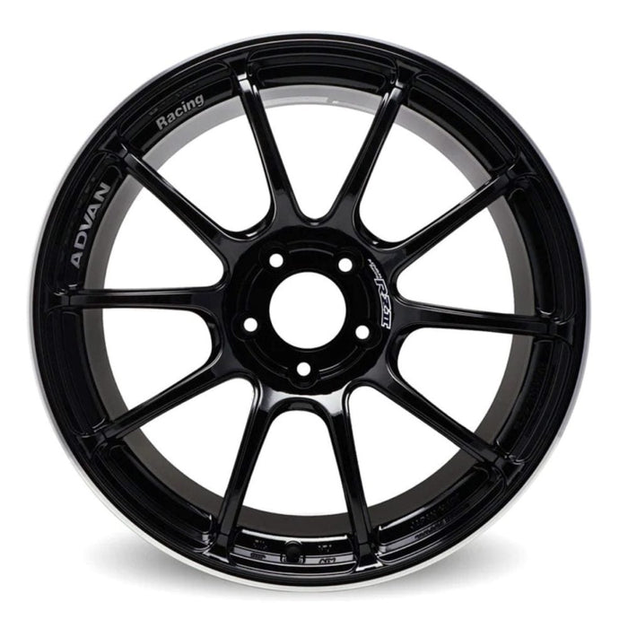 Advan RZII 19x9.5 +50 5-114.3 Racing Gloss Black Wheel