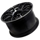 Advan RZII 19x9.5 +50 5-114.3 Racing Gloss Black Wheel