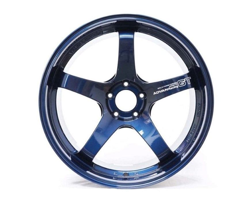 Wheel and Tire Pkg â€“ 2x 20x10 2x 20x12 Advan GT Premium Titanium Blue w/ Toyo R888R Tires