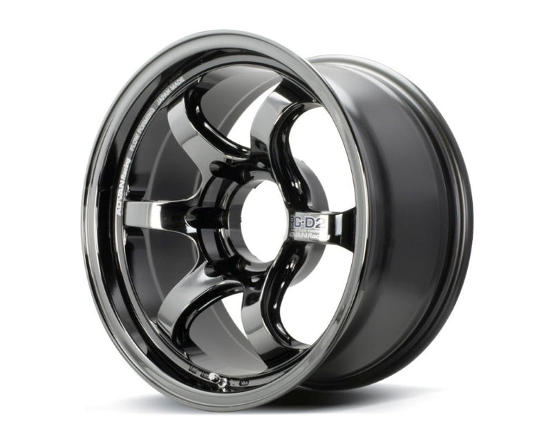 Advan RG-D2 17X8.5 -10 6x139.7 - Machining & Racing Hyper Black