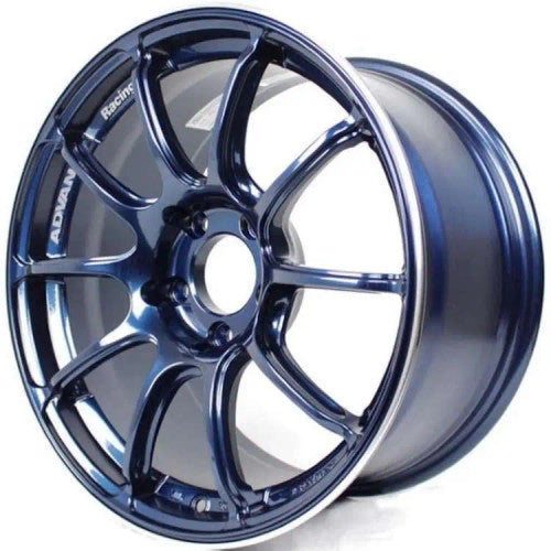 Advan RZII 19x9.5 +35 5-120 Racing Indigo Blue Wheel
