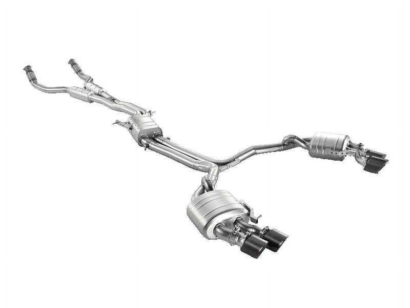 Akrapovic 13-17 Audi S6 Avant/Limousine (C7) Evolution Line Cat Back (Titanium) - Repl Right Muffler