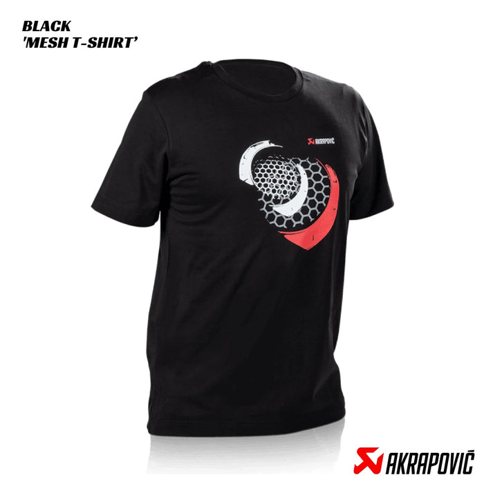 Akrapovic Lifestyle T-shirt Mesh Mens Black - XXL