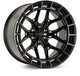 Vossen HF-9 24x10 - 6x135 - ET25 - Deep - 87.1 - Gloss Black Wheel