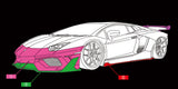 Aimgain GT Type II design on the Lamborghini Aventador - image 3