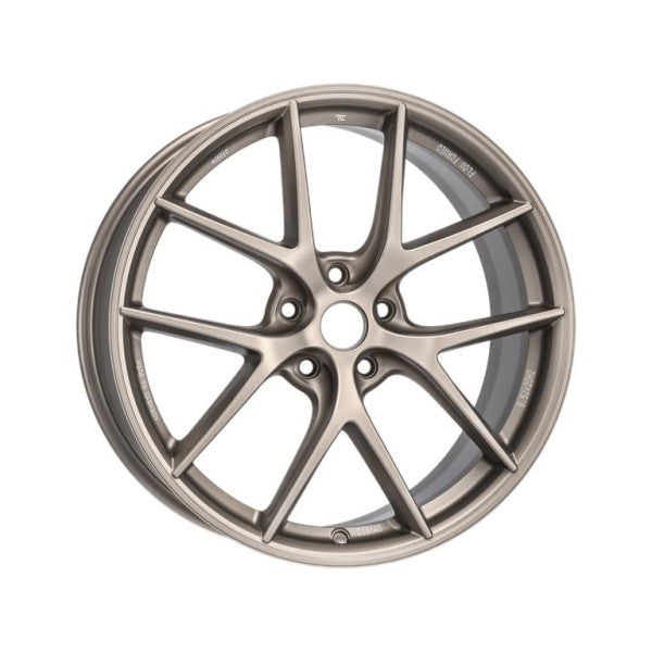 BBS Unlimited CI-R 19x8.5 ET52.5 (Face 1) Satin White-Gold Wheel