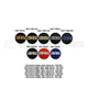 BBS Center Cap 56mm Black/Gold - 3D Floating