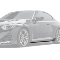 BMW G42 M240i Carbon Fiber Side Skirts