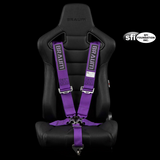 BRAUM 5-Point 3 in SFI 16.1 Approved Racing Harness - Purple