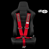 BRAUM 5-Point 3 in SFI 16.1 Approved Racing Harness - Red
