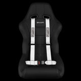 BRAUM 4-Point 2 in Racing Harness - White