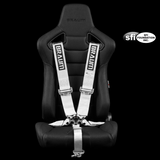 BRAUM 5-Point 3 in SFI 16.1 Approved Racing Harness - White