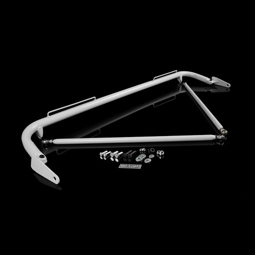 BRAUM 48-51" Universal Racing Harness Bar - White Gloss