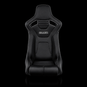 BRAUM Elite-R Fixed Back Bucket Seat - Black Cloth | Black Trim - view 2