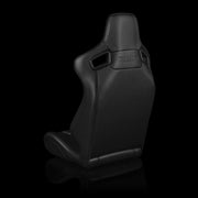 BRAUM Elite / Elite-X Fixed Back Bucket Seat - ELITE-X Series | Black Leatherette - view 3