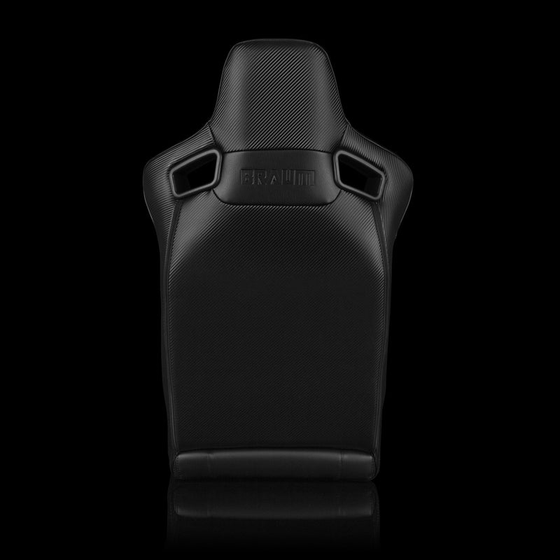 BRAUM Elite / Elite-X Fixed Back Bucket Seat - ELITE-X Series | Black Leatherette - view 4
