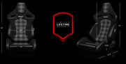 BRAUM Orue-S Series Sport Reclining Seats - dimensions and reference diagram