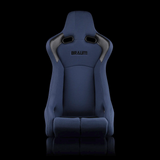 BRAUM Venom-R Fixed Back Bucket Seat - Navy Blue Cloth - view 2