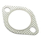 BLOX Racing Subaru Dual Fit 2.25in/2.5in Universal 2-Hole Exhaust Gasket