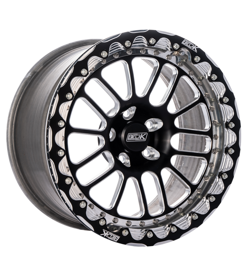 Belak Wheels Series 2 -15x8.5in / 5in Backspace - Single Beadlock